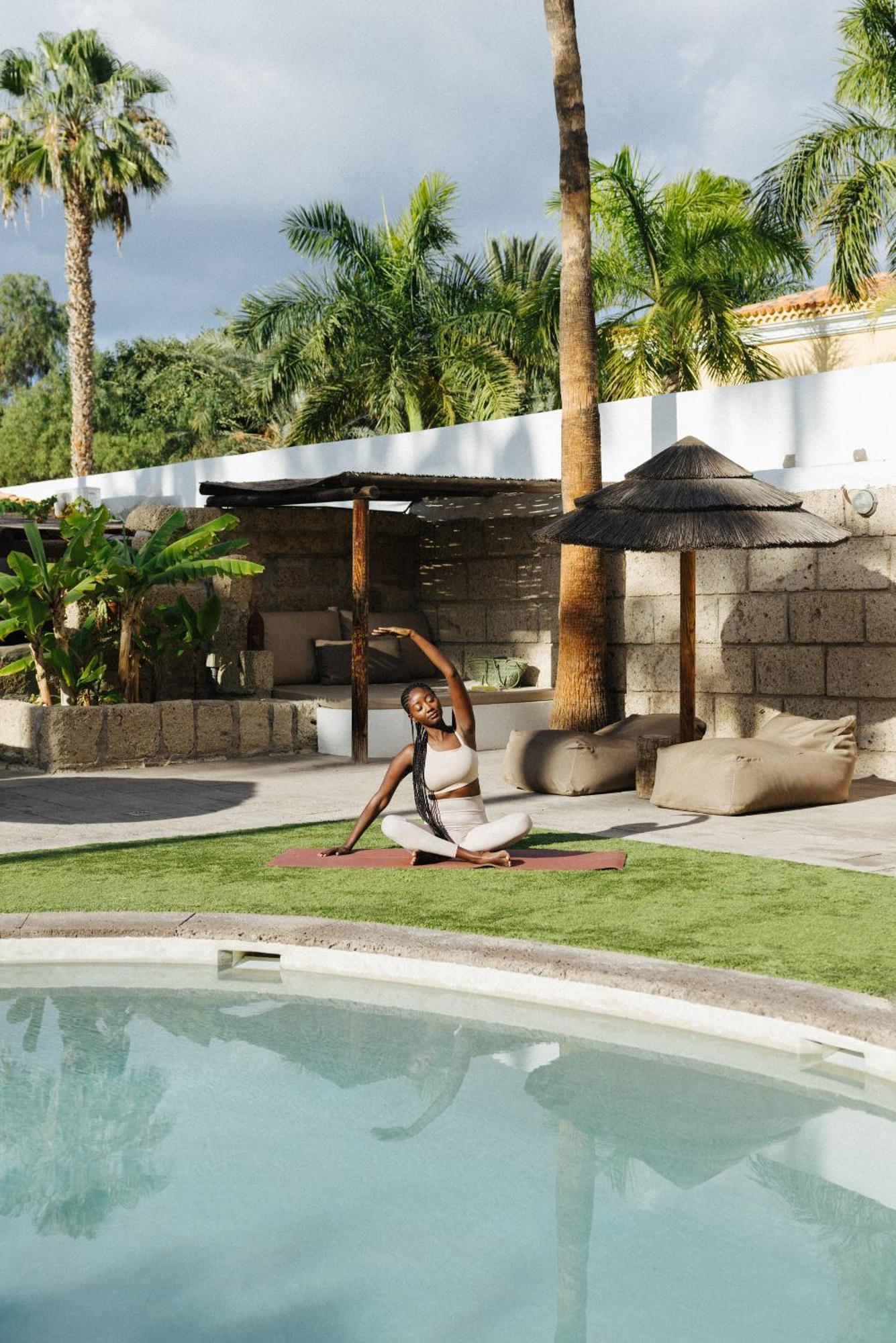 アデヘ Casa Jable Rojaヴィラ エクステリア 写真